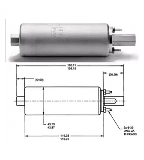 Walbro GSL392-400-939 With Install Kit Fuel Pumps