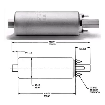 Walbro GSL392-400-939 With Install Kit Fuel Pumps