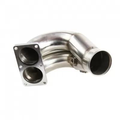 OSIAS Stainless Steel 3.5" Raw Intake Elbow For 07.5-18 Dodge Cummins 6.7 6.7L Diesel