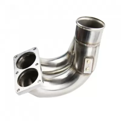 OSIAS Stainless Steel 3.5" Raw Intake Elbow For 07.5-18 Dodge Cummins 6.7 6.7L Diesel